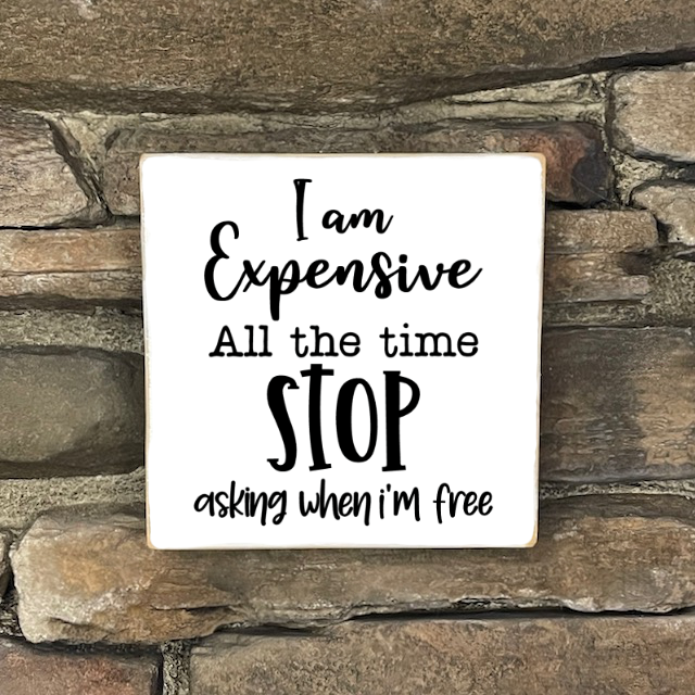 Funny Sign, Small - Square