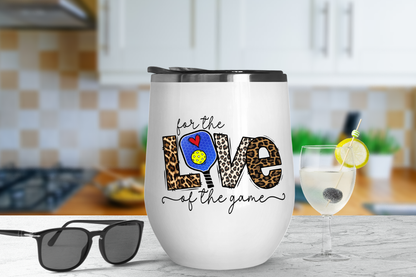 Pickleball Wine Tumbler