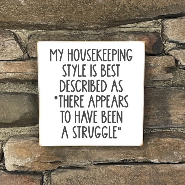 Funny Sign, Small - Square