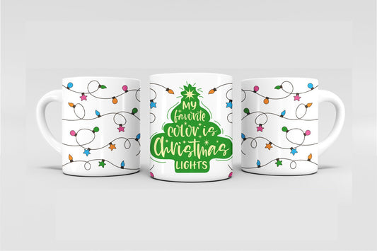 Christmas Ceramic Mugs 15oz.