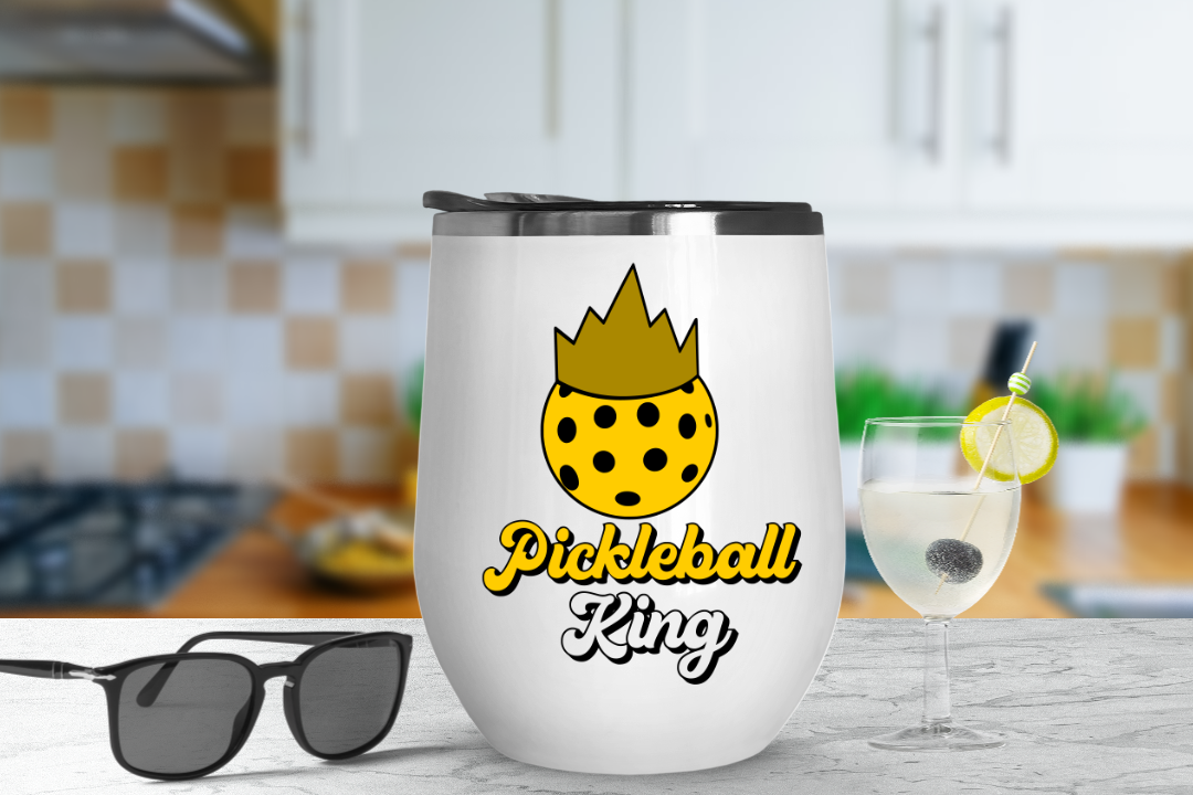 Pickleball Wine Tumbler