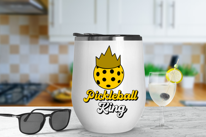 Pickleball Wine Tumbler
