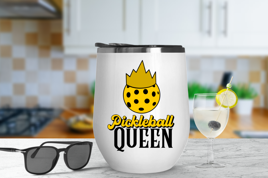 Pickleball Wine Tumbler
