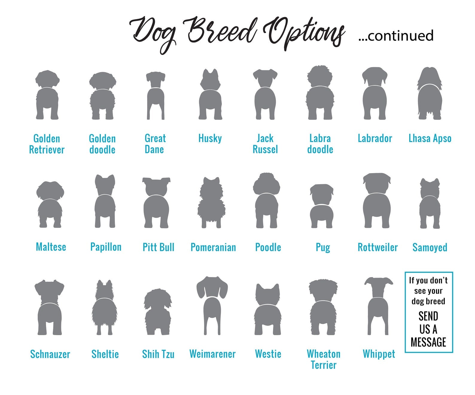 Leash Holder - Dog Silhouette (Single Dog)